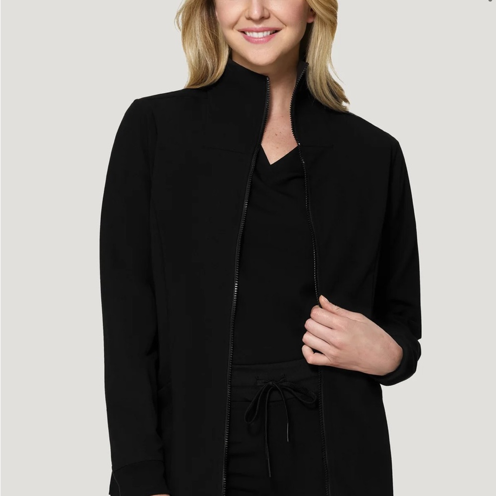 Mandala Modern Scrub Jacket